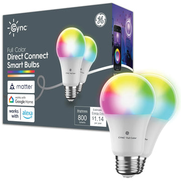 GE Cync A19 Smart LED Light Bulb